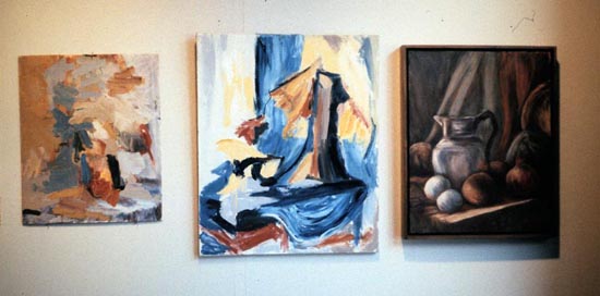 paris transition paintings at retro